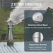VEVOR Chimney Cap, 6 Inch, 304 Stainless Steel Round Roof Rain Cap, 11.81-inch Increased Caps, All Weather & Reinforced Screws & Easy Installation, For Perfect Insulation Vent Cover Outside, Silver_maomaolike.com