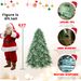 6ft Blue PE/PVC Mixed Tree
(memory Wire+iron Wire)_maomaolike.com