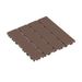 Plastic Interlocking Deck Tiles,44 Pack Patio Deck Tiles,12"x12" Square Waterproof Outdoor All Weather Use, Patio Decking Tiles For Poolside Balcony Backyard, Brown_maomaolike.com