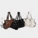 2026 Fashion Handbag For Women, Niche Hot Girl Style Motorcycle Bag, High-End Large Capacity Single Shoulder Crossbody Tote Bag_maomaolike.com