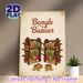 Indian Bangle Bazaar Painting Poster, Vintage-toned Colorful Traditional Bangle Display Poster, Cultural Decorative Artwork Suitable For Living Room_maomaolike.com