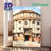 Globe Theatre Shakespeare Painting Poster, Soft-toned Watercolor Historic Building Scene Poster, Infuses Literary Charm, Perfect For Home Study_maomaolike.com
