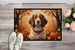Brittany Spaniel Fall Doormat Front Door Mat Indoor Outdoor Rugs For Entryway, Non Slip Washable Low Pile, 24H X 36W_maomaolike.com