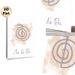 Cho Ku Rei Reiki Symbol Painting Poster, Soft Watercolor-toned Poster, Serene Minimalist Spiritual Design With Calming Energy, Suitable For Meditation_maomaolike.com