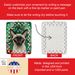 Colorpoint Shorthair Cat By The Christmas Tree Porcelain Ornament Christmas Tree Hanging Decorations For Home Christmas Holiday, Rectangle, Gift, Multicolor_maomaolike.com