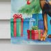 Doberman Pinscher Christmas Reindeer House Flag Large Porch Sleeve Pole Decorative Outside Yard Banner Artwork Wall Hanging, Polyester, House Size, Multicolor_maomaolike.com