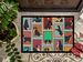 Lots Of Bernese Mountain Dog Doormat Front Door Mat Indoor Outdoor Rugs For Entryway, Non Slip Washable Low Pile, 24H X 36W_maomaolike.com