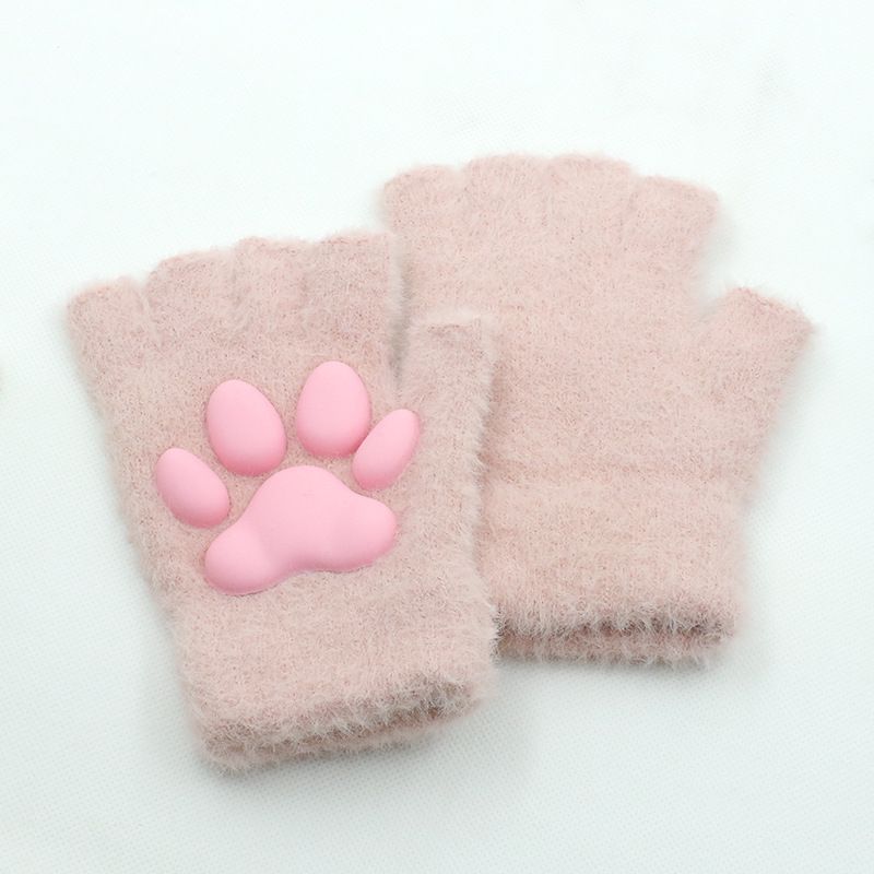 Unisex 3D cat claw socks Cute girl Lolita cos anime over the knee socks long silicone meat padded cat claw socks_maomaolike.com