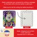 American Eskimo King Of Mardi Gras Porcelain Ornament Christmas Tree Hanging Decorations For Home Christmas Holiday, Rectangle, Gift, Multicolor_maomaolike.com