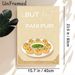 Pani Puri Themed Painting Poster, Retro-style Illustrated Indian Snack Poster, Warm Food-inspired Decor Ideal For Kitchen And Dining Area_maomaolike.com