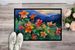 Colorado Rocky Mountain Columbine In Watercolor Doormat Front Door Mat Indoor Outdoor Rugs For Entryway, Non Slip Washable Low Pile, 24H X 36W_maomaolike.com