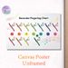 Recorder Fingering Chart Painting Poster, Vibrant Color-coded Musical Guide Poster, Helpful For Mastering Recorder Fingerings, Suitable For Music_maomaolike.com