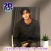 Handsome Korean Male Portrait Painting Poster, Warm-toned Realistic Style Poster, Stylish Wall Decor Ideal For Bedroom, Living Room_maomaolike.com