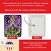Irish Wolfhound King Of Mardi Gras Porcelain Ornament Christmas Tree Hanging Decorations For Home Christmas Holiday, Rectangle, Gift, Multicolor_maomaolike.com