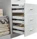 Closet Organizer System, Closet System With Drawers, Clothes Organizer With Closet Shelves Wall Mounted, White Wardrobe Closet With Clothing Racks For Hanging Clothes(64"W X 16"D X 71"H)_maomaolike.com