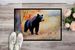 American Black Bear Doormat Front Door Mat Indoor Outdoor Rugs For Entryway, Non Slip Washable Low Pile, 24H X 36W_maomaolike.com