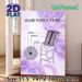 Hair Structure Painting Poster, Soft Lavender Watercolor Anatomical Chart Poster, Educational Hair Anatomy Display Suitable For Beauty Salons And_maomaolike.com