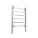 Electric Heated Towel Rack For Bathroom, Wall Mounted Towel Warmer, 6 Stainless Steel Bars Drying Rack_maomaolike.com