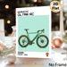 Bianchi Oltre RC Road Bike Painting Poster, Sleek Minimalist Flat Graphic Style Poster, Ideal For Cycling Enthusiasts, Suitable For Home, Office Or_maomaolike.com