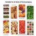 10-200pcs Vacuum Sealing Foil Bags Silver, Heat Sealable Aluminum Pouches For Ground Coffee,Spices,Moisture Proof&Light_maomaolike.com