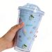 Ice Cream Drinking Bottle-Blue 450ML_maomaolike.com