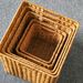 Desktop Woven Large Capacity For Living Room Snacks Miscellaneous Items Bathroom Dirty Clothes Storage Cabinet Organizer_maomaolike.com