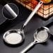 304 Stainless Steel Foam Separating Kitchen Scoop Strainer Sieve, Household Oil Filter Spoon, Skimming Tool_maomaolike.com