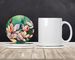 Louisiana Magnolias In Watercolor Large Sandstone Coasters Pack Of 4 Absorbent Round Coasters Decor Gifts For Men Or Women, 4 In, Multicolor_maomaolike.com