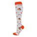 outdoor sports compression socks for men and women colorful running elastic calf long socks cycling pressure socks_maomaolike.com