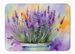 Lavender In Watercolor Memory Foam Kitchen Mat Machine Washable Anti-Fatigue Mat Cushion Comfort Bath Mat Or Kitchen Rug_maomaolike.com