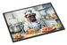 Bullmastiff The Chef Doormat Front Door Mat Indoor Outdoor Rugs For Entryway, Non Slip Washable Low Pile, 24H X 36W_maomaolike.com