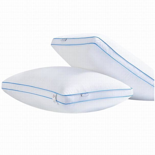 Luxury Comfy Hotel Collection Bed Pillows For Sleeping,Side Mesh Design With Premium Down Alternative Filling For Back, Stomach Or Side Sleepers_maomaolike.com