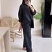 Women's Clothing 2 piece Set Large Size Cotton and Linen Shirt Set High Waist Loose Trousers_maomaolike.com