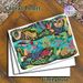 Tropical Rainforest Wildlife Painting Poster, Vibrant Colorful Playful Jungle Animal Scene Poster, Richly Illustrated Decor Piece Suitable For Home_maomaolike.com