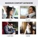 Bedding Pillow Twisted Pillow Cylindrical Deformation Pillow 360 Degree Neck Protection Pillow Memory Foam U Shaped Pillow Travel Airplane Pillow_maomaolike.com