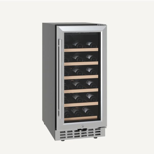 15in Wine Refrigerator Cooler-28 Bottle Capacity_maomaolike.com
