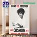 Unity Themed Painting Poster, Vintage Monochrome Portrait With Inspiring Unifying Slogans Poster, Timeless Uplifting Wall Decor Ideal For Home Office_maomaolike.com