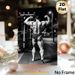 Bodybuilding Themed Painting Poster, Monochrome Realistic Muscular Back Display Poster, Motivational Fitness Decor Suitable For Gym, Home Workout_maomaolike.com