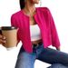 Women's Clothing Fashion Casual Temperament Commuter Niche Top Round Neck Jacket _maomaolike.com
