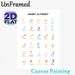 Arabic Alphabet Painting Poster, Soft-colored Clear Arabic Letter Chart Poster, Practical For Arabic Language Learning, Ideal For Study Spaces And_maomaolike.com