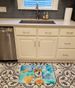 Alaskan Malamute Hippie Dawg Memory Foam Kitchen Mat Machine Washable Anti-Fatigue Mat Cushion Comfort Bath Mat Or Kitchen Rug_maomaolike.com