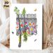 Floral Human Spine Painting Poster, Vibrant Mixed-media Style Poster, Features Colorful Flowers, Plants And Insects On Sketched Spine, Artistic Decor_maomaolike.com