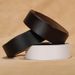 HOT High Quality Cowhide Men's Automatic Without Fashion Genuine Leather Belt for Men No Buckle_maomaolike.com