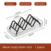 Soap Box, Holder, Soap For Bathroom Countertop, Drainage Rack, Household Storage Rack_maomaolike.com