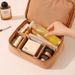 Portable Japanese And Korean Style Toiletry Bag Storage Box Large Capacity Women's Makeup Pouch Water-Resistant_maomaolike.com