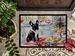 French Bulldog Christmas Cookies Doormat Front Door Mat Indoor Outdoor Rugs For Entryway, Non Slip Washable Low Pile, 24H X 36W_maomaolike.com