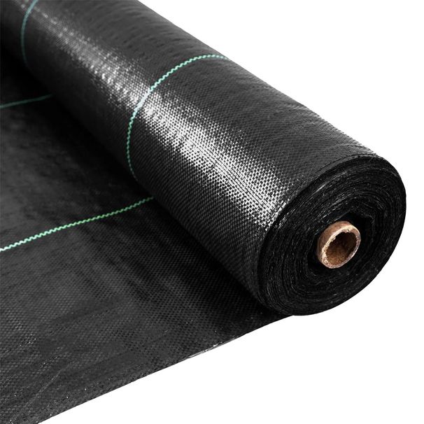 Barrier Fabric 3.5oz Heavy Duty - 4ft X 300ft Landscape Fabric | Easy Install & Rugged Plastic Ground Cover Barrier With UV Protection For Gardens, Landscaping Fabric_maomaolike.com