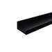 Floating Shelves 23.62" Wall Mounted Wood Shelves For Bathroom, Bedroom, Living Room, Kitchen, Hanging Shelf For Books/Storage/Decor With Invisible Brackets, Black_maomaolike.com