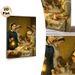 Vintage Nursing Scene Painting Poster, Warm-toned Realistic Historical Poster, Graceful Depiction Of Nurses Arranging Medical Supplies Suitable For_maomaolike.com