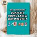 Wound Care & Skin Integrity Nursing Education Painting Poster, Vibrant Cartoon Medical Graphic Poster, Informative Nursing Reference Ideal For_maomaolike.com